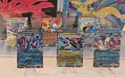 Lot of 12 Ascended Heroes EX Double Rares • Garchomp, Mewtwo, Zoroark, Clefairy - Image 3