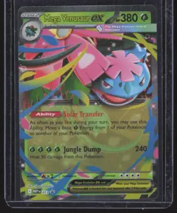 2025 Mega Evolution Series - Mega Evolution Black Star Promos Mega Venusaur ex - Image 1