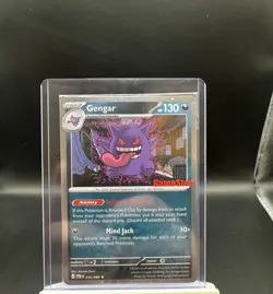 Pokemon Gengar GameStop Promo 050/088 Holo English Mind Jack 130 HP - Image 1