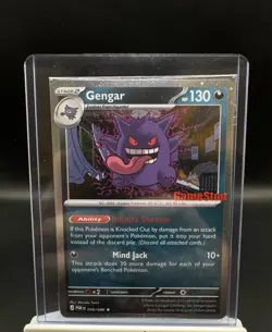 Pokemon Gengar GameStop Promo 050/088 Holo English Mind Jack 130 HP - Image 4
