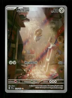 Pokemon Meltan Illustration Rare SV05: Temporal Forces 179/162 NM - Image 1
