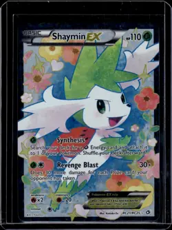 Pokemon 2013 Legendary Treasures Pokemon Shaymin EX FA - Image 1
