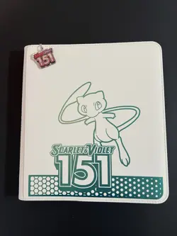 Pokemon 151 English Complete Master Set w/ PC Promo NM In Custom Binder W/ Tag - Image 1