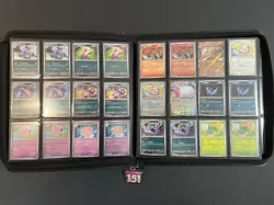 Pokemon 151 English Complete Master Set w/ PC Promo NM In Custom Binder W/ Tag - Image 5