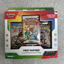 Pokemon First Partner Illustration Collection Series 1 Pack Box Sealed - Image 2