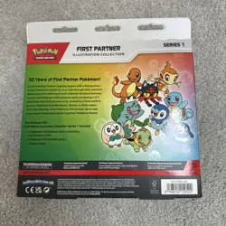 Pokemon First Partner Illustration Collection Series 1 Pack Box Sealed - Image 3