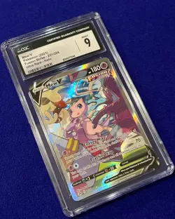 CGC 9 Mew V #251 SWSH Fusion Strike 2021 Pokemon MINT - Image 2