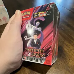 Pokemon TCG Scarlet & Violet Destined Rivals Build & Battle Deck Mewtwo - Image 1