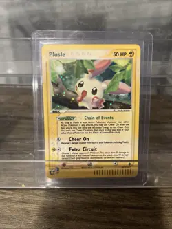 Plusle - 8/97 Pokemon Dragon - Holo Rare E Reader NEAR MINT! - Image 1