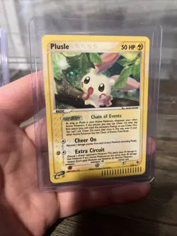 Plusle - 8/97 Pokemon Dragon - Holo Rare E Reader NEAR MINT! - Image 4