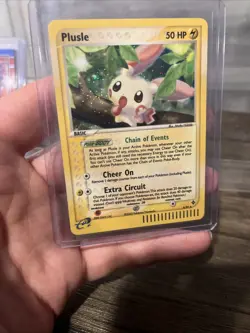 Plusle - 8/97 Pokemon Dragon - Holo Rare E Reader NEAR MINT! - Image 5