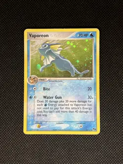 Pokemon Flareon Rare Holo 002/017 POP Series 3 Stage 1 70 HP Fire Spin - Image 1