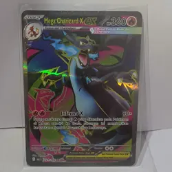 Pokemon Mega Charizard X ex Phantasmal Flames 109/094 Ultra Rare Holo EX 360 HP - Image 1