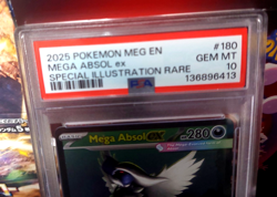 Pokemon Mega Absol 180/132 PSA 10 SIR Mega Evolutions - Image 2