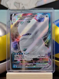 Galarian Darmanitan VMAX 037/185 Ultra Rare Vivid Voltage Pokemon TCG - Image 1