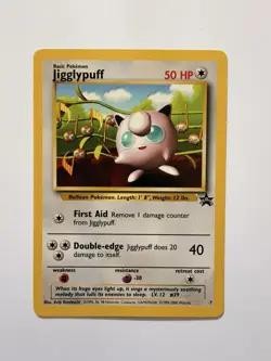 Pokemon Jigglypuff (7/58) Wizards Black Star Promos LP - Image 1