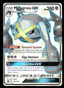 *THU NIGHT* Metagross GX 157a/145 Alternate Art Promos Holo Promo - Image 1
