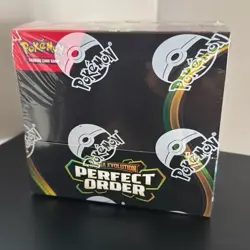 Pokemon Mega Evolution Perfect Order Booster Box Sealed - Image 1