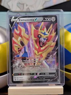 Pokemon TCG - Zamazenta V SWSH019 Black Star Promo - Sword and Shield - Image 1