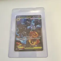 Pokemon Mega Charizard X EX Holo Special Art Rare M2: Inferno X Japanese 096/080 - Image 1