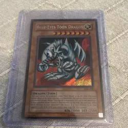 Blue-Eyes Toon Dragon MRL-000 Spell Ruler Secret Rare Holo KONAMI Yu-Gi-Oh! - Image 1
