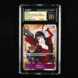 CGC 10 PRISTINE 2025 One Piece CHN Baby 5 OP10-076 UC - Image 1