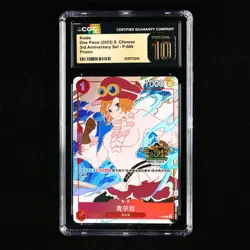 CGC 10 PRISTINE 2025 One Piece CHN Koala P-069 Promo - Image 2