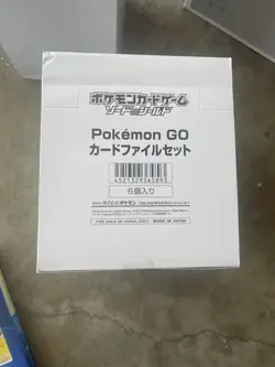 6x Sword & Shield Pokemon Go Card File set Japanese USA Seller IN HAND - Image 2