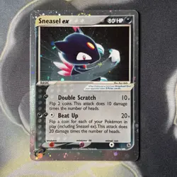 Pokemon TCG Sneasel EX Ruby Sapphire Holo Ultra Rare Card 103/109 NM - Image 1