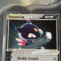 Pokemon TCG Sneasel EX Ruby Sapphire Holo Ultra Rare Card 103/109 NM - Image 5