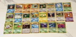 Vintage Japanese Pokemon Card Lot 23 Cards From 1996 Era Pocket Monsters - Image 1