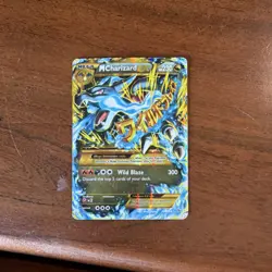 Pokemon M Charizard EX Flashfire 69/106 Ultra Rare Mega EX Holo Card - Image 1