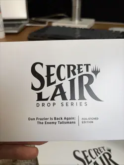 Dan Frazier Is Back Again: The Enemy Talismans Foil-Etched Secret Lair Card - Image 1