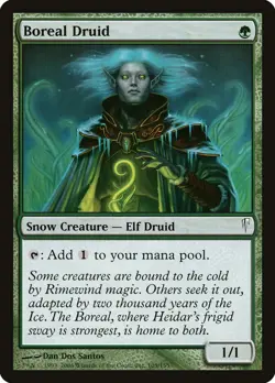 Boreal Druid Mtg Magic English EX - Image 1