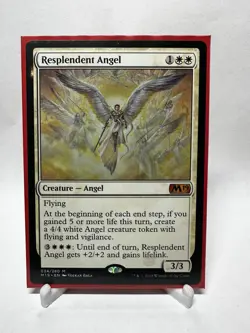 MTG Resplendent Angel - Core Set 2019 #34 - Image 1