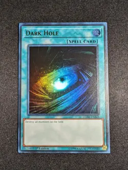 Yugioh Dark Hole LEHD-ENB21 1st Ultra Rare NM - Image 1