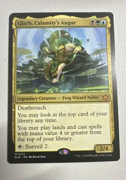 Glarb, Calamity's Augur Bloomburrow Regular Magic the Gathering MTG - Image 1
