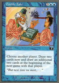 X4 Double Take Unglued LP/NM MTG Magic DNA GAMES - Image 1