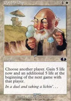 4x Double Dip ~ Lightly Played Unglued MTG Magic x4 4 UltimateMTG Playset White - Image 1