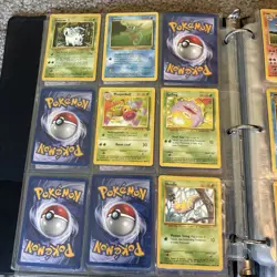 Binder of 1999 Pokemon Card Lot Of 244 cards HOLOS / first edition / collection - Image 3
