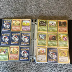 Binder of 1999 Pokemon Card Lot Of 244 cards HOLOS / first edition / collection - Image 5