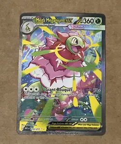 Pokemon Mega Meganium EX SIR 272/217 Ascended Heroes English, Mint Condition! - Image 4