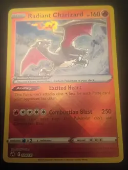 Pokemon TCG Radiant Charizard Crown Zenith 020/159 NM Condition - Image 1