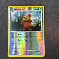 Teddiursa 105/123 Mysterious Treasures Reverse Holo Pokemon - Image 1