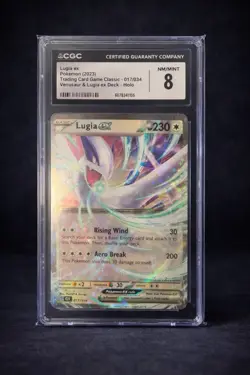 Lugia ex 017/034 CGC 8 NM/Mint Pokemon Classic Collection Holo Slab - Image 1
