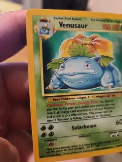 Pokemon TCG Venusaur Base Set 15/102 Holo 1999-2000 Wizards Base Set... - Image 3