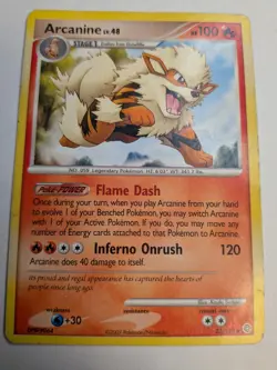 Pokemon TCG Arcanine 22/132 Secret Wonders Set Regular Rare - Image 1
