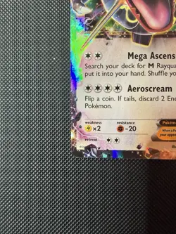 Rayquaza EX XY69 Promo XY Black Star Promos Pokemon HP/DMG - Image 5