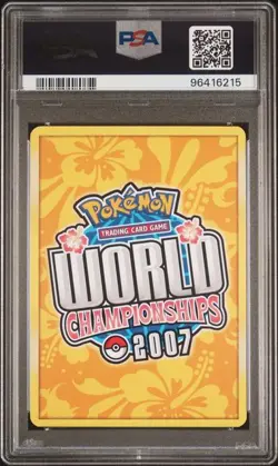 Pokemon PSA 9 2007 POKEMON WORLD CHAMPIONSHIPS PROMO #109 JOLTEON EX - Image 2