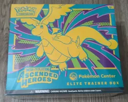 Pokemon Center Ascended Heroes Elite Trainer Box SEALED PC ETB -Small Tear - Image 1